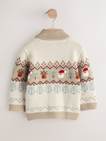 Next Pletená bunda – béžová