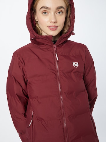 Lake View Winter jacket 'Elsa' in Red