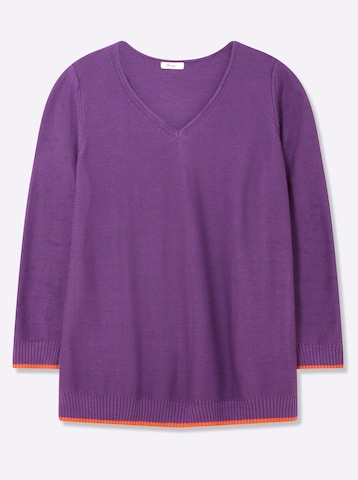 Pullover di SHEEGO in lilla