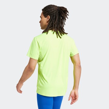 ADIDAS PERFORMANCE Funkční tričko 'Adizero Essentials' – zelená
