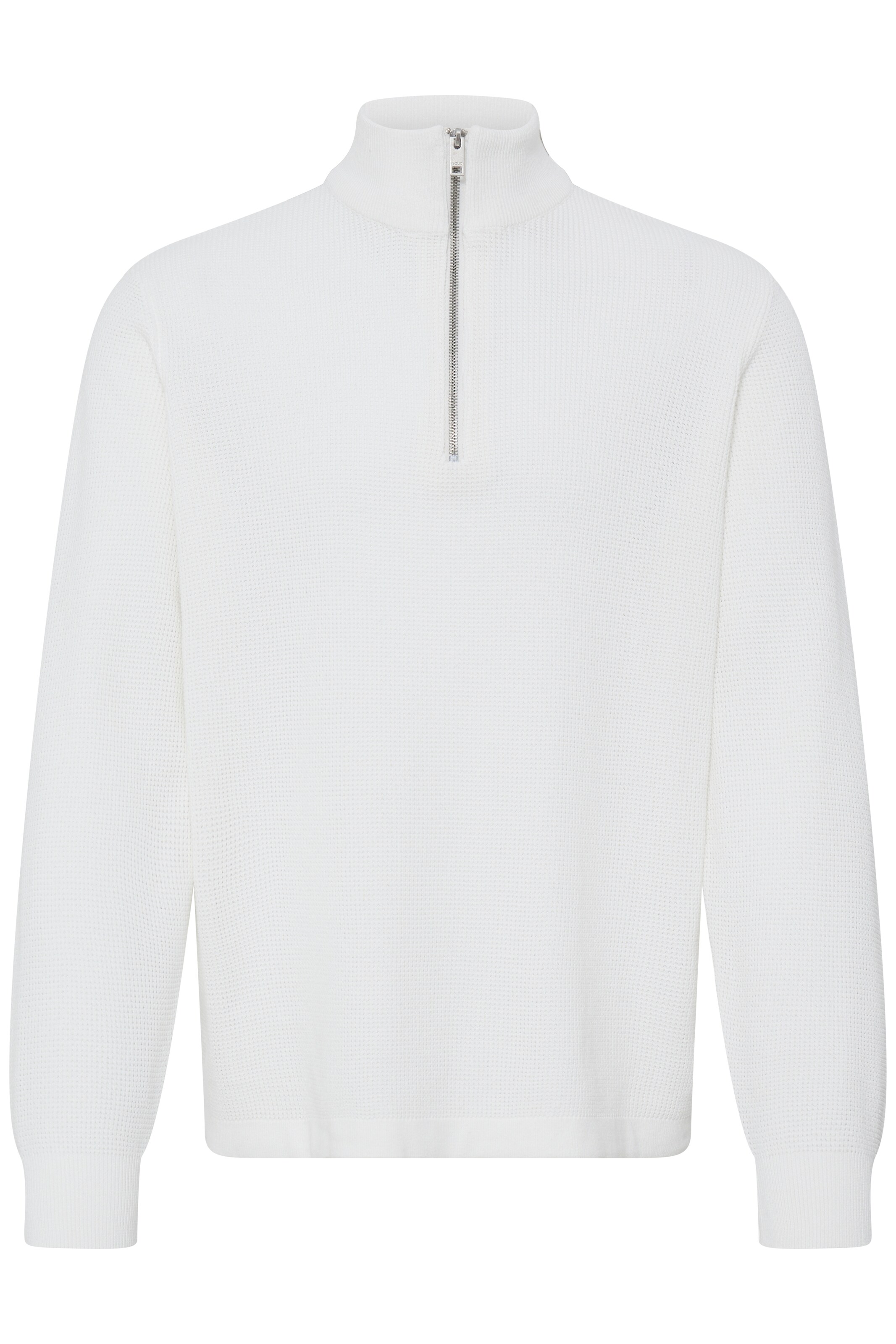 !Solid Sweater 'SDVian' in White: front