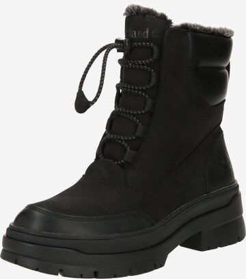 TIMBERLAND - Botines con cordones 'Brooke Valley' en negro: frente