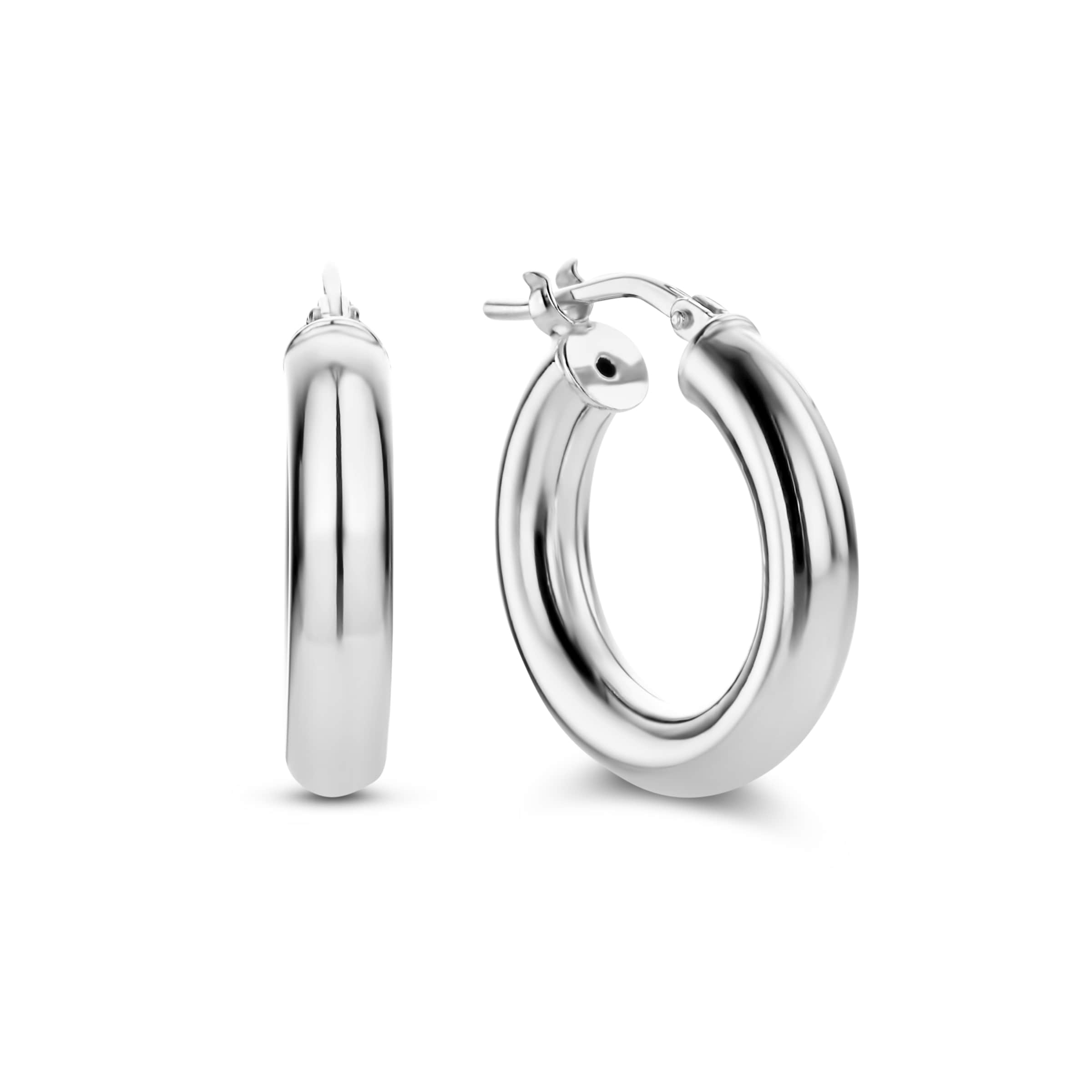 Parte di Me Earrings in Silver: front