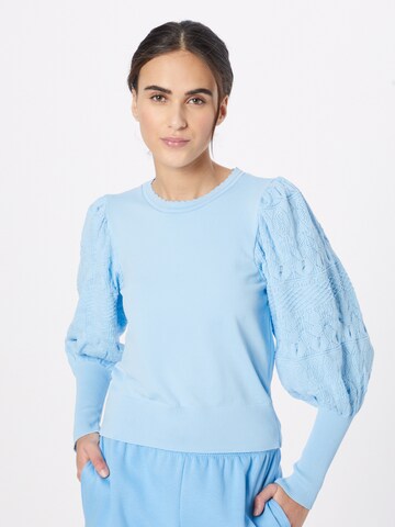 ONLY Sweter 'MELITA' w kolorze niebieski: przód