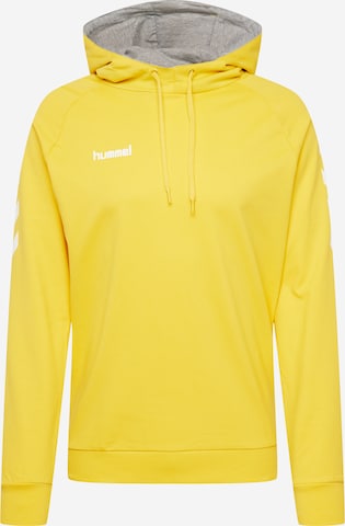Hummel Sport sweatshirt i gul: framsida