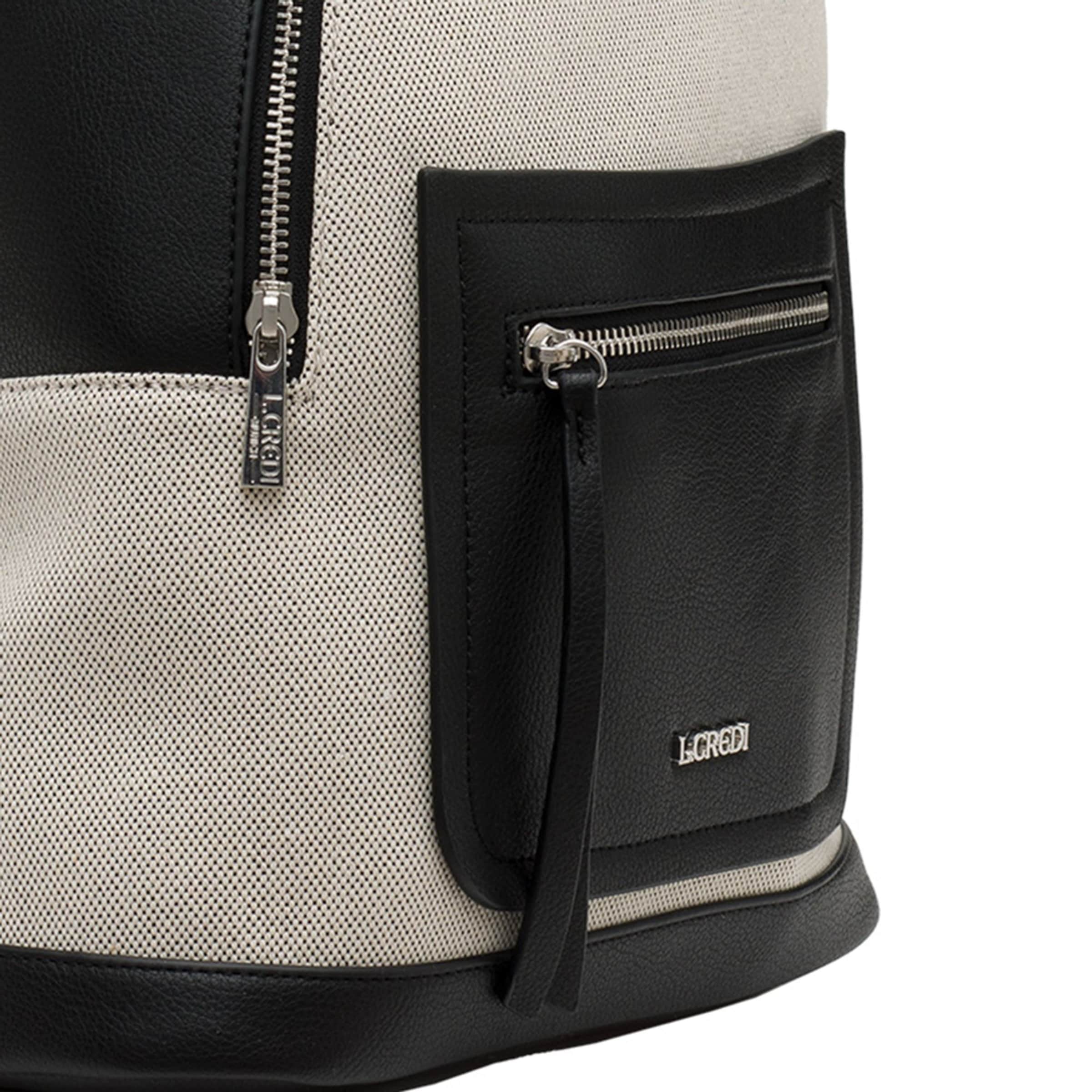 L.CREDI Backpack 'Paola' in Beige