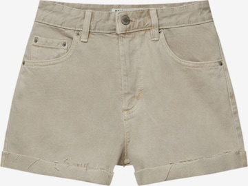 Pull&Bear Regular Shorts in Grau: predná strana