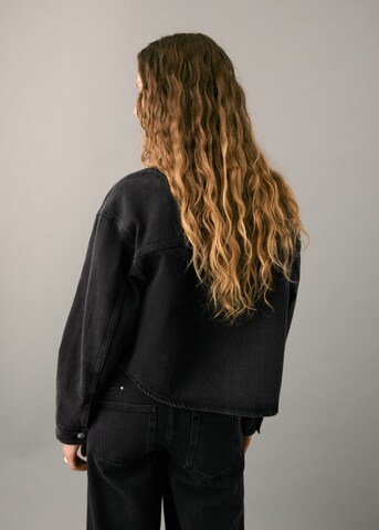 MANGO TEEN Between-Season Jacket 'Sherif' in Black