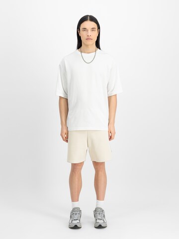 ALPHA INDUSTRIES Regular Trousers in Beige