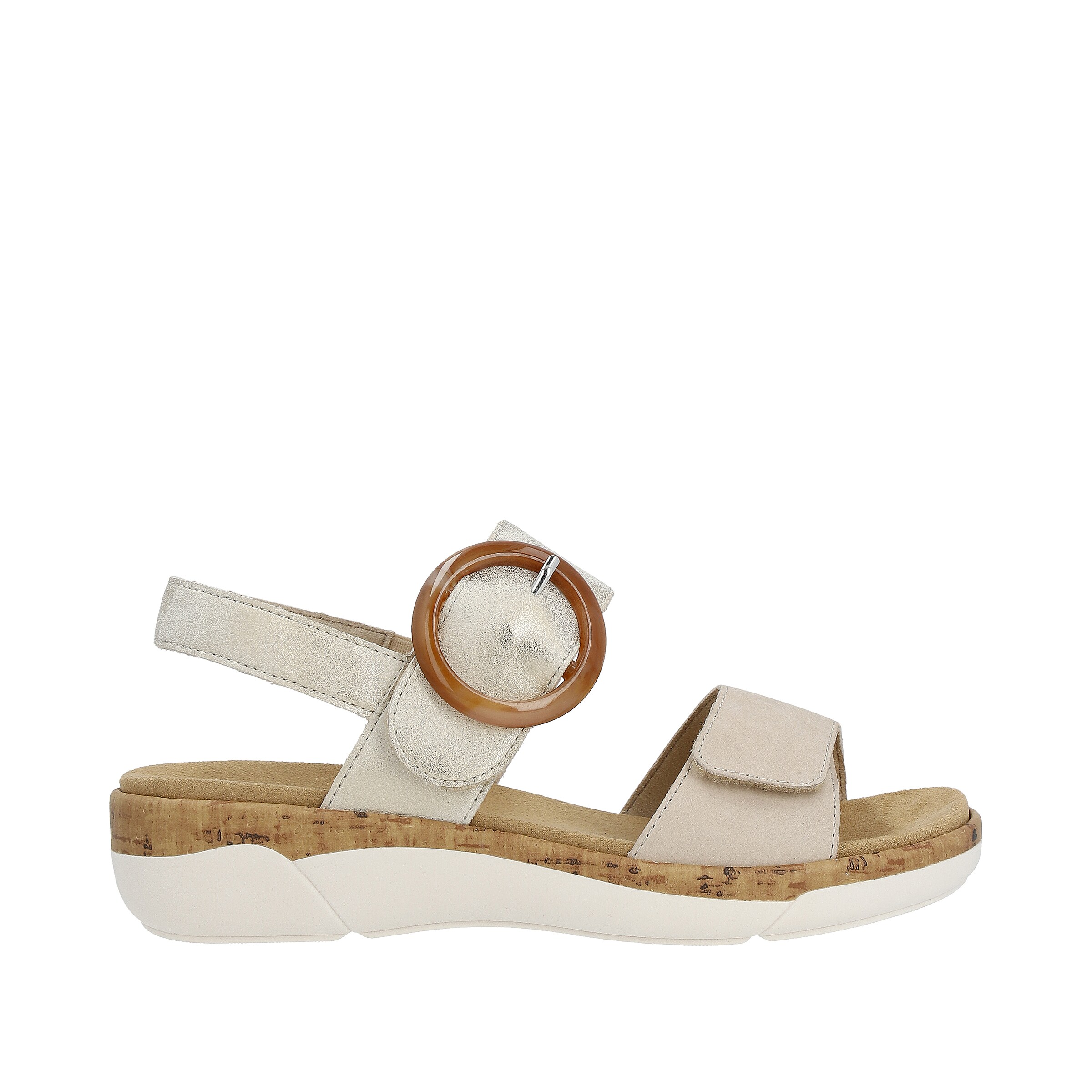 REMONTE Sandals in Beige