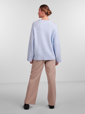 PIECES Pullover 'TULLE' in Blau