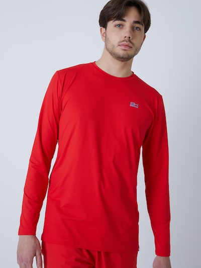 SPORTKIND Performance shirt 'Crew Neck Long Sleeve Shirt' in XS in Red, Item view
