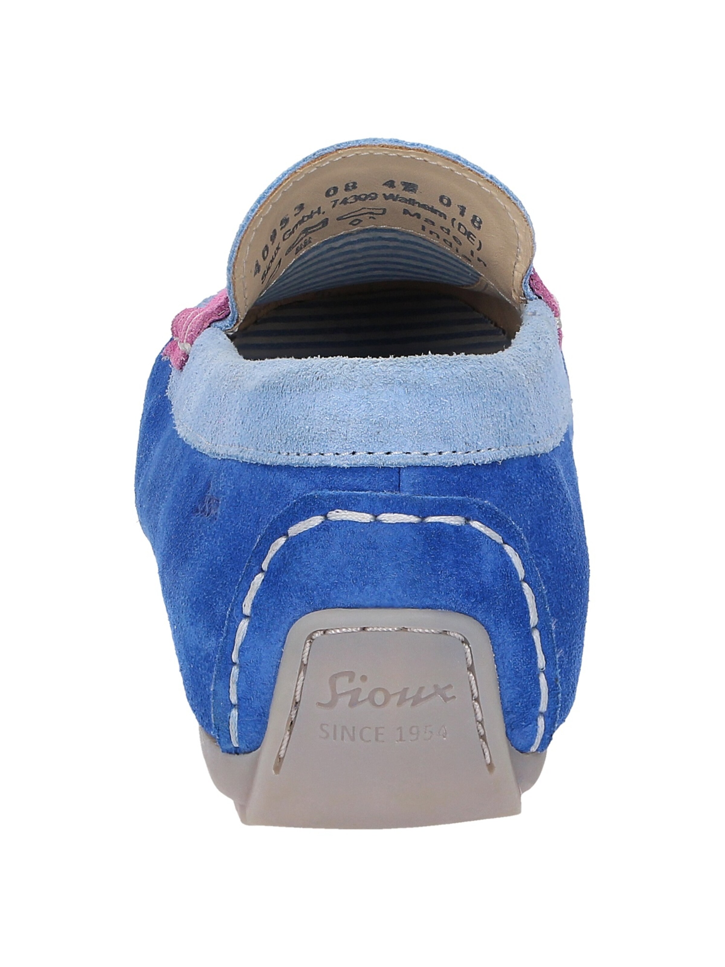 Mocassin 'Carmona-700' SIOUX en bleu