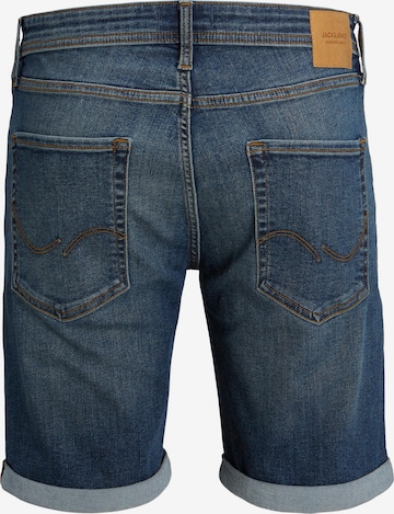 JACK & JONES Slimfit Jeansy 'RICK' w kolorze niebieski