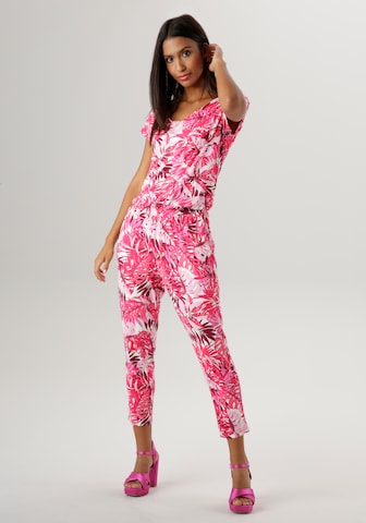 Aniston SELECTED Jumpsuit in Pink: predná strana