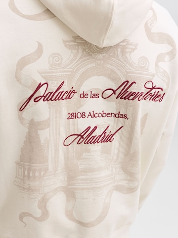 Sweat-shirt JACK & JONES en blanc