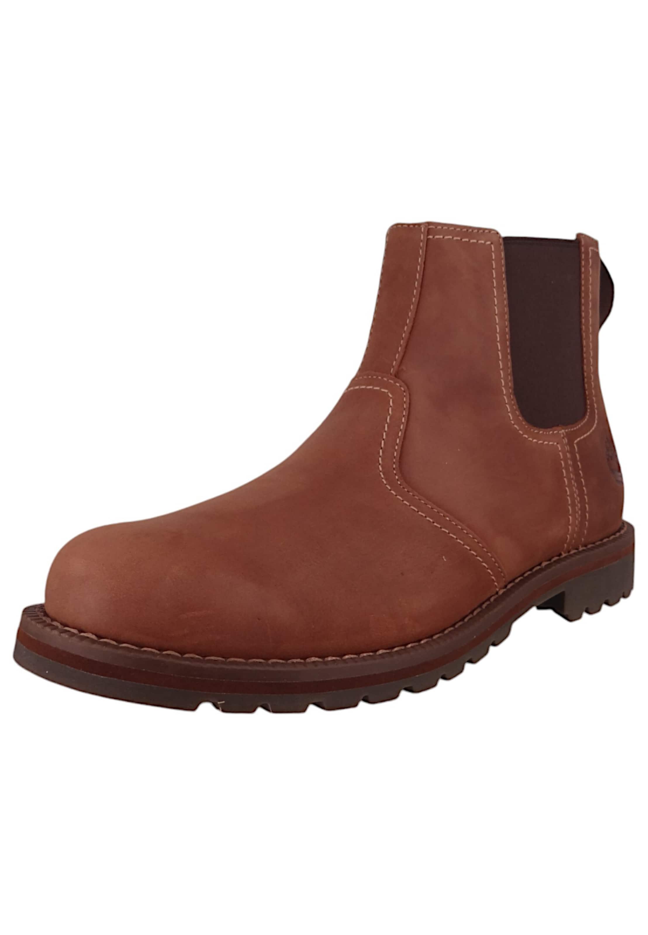 TIMBERLAND Chelsea boots 'Larchmont' in de kleur Cognac, Productweergave