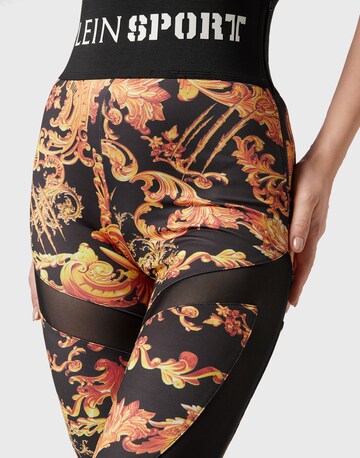 Plein Sport - Skinny Calças de desporto 'Baroque' em preto