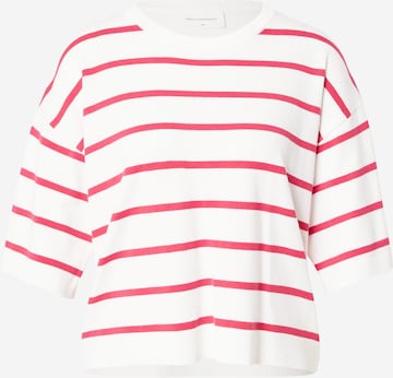 Pulover 'Geanine Rachelle' de la MSCH COPENHAGEN pe alb: față