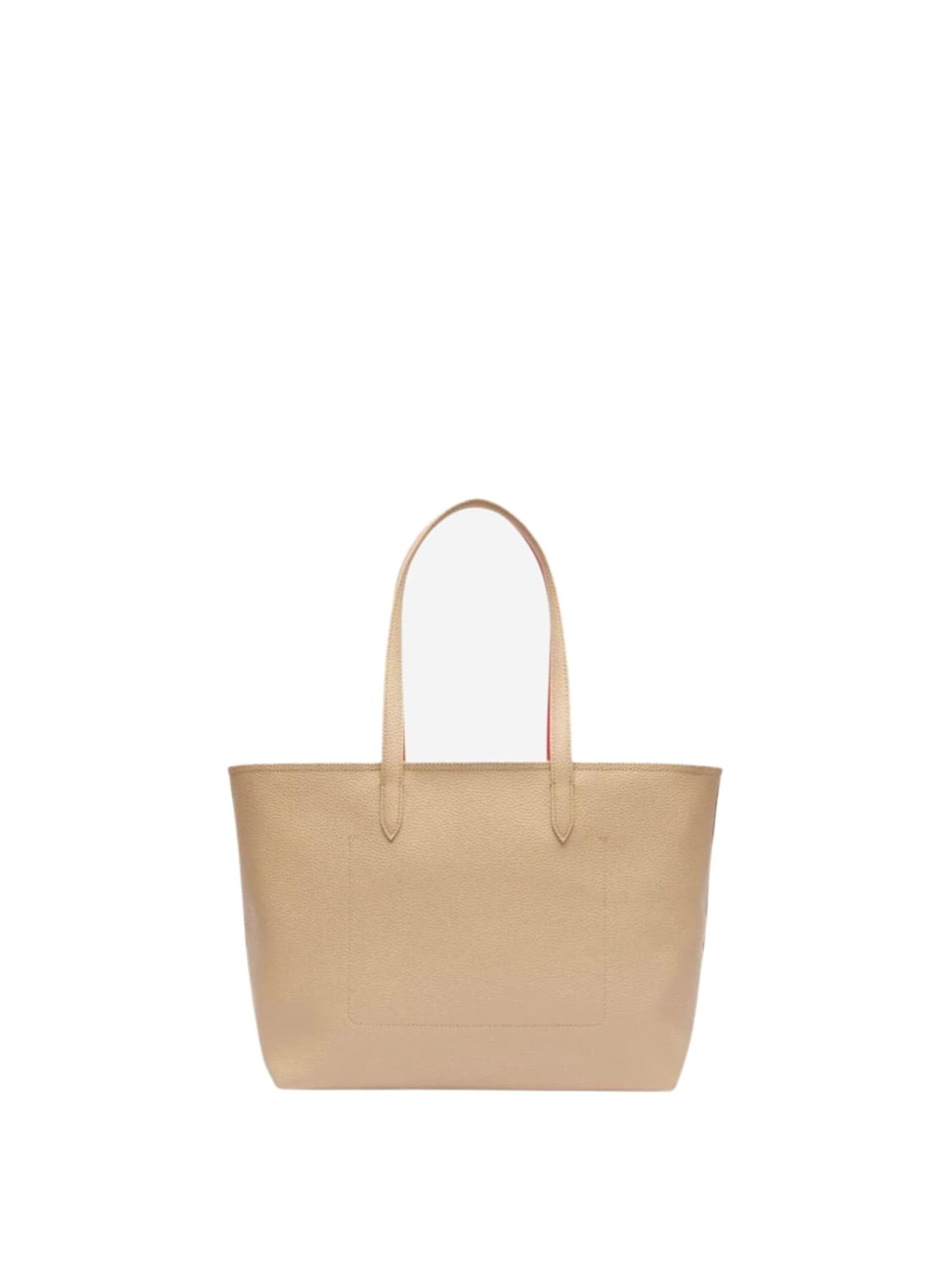 Shopper 'Lacoste Sac Cabas Anna Viennois Grenadine' di LACOSTE in beige