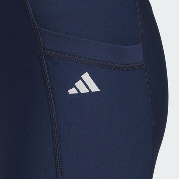 ADIDAS PERFORMANCE Skinny Workout Pants 'Ultimate365' in Blue