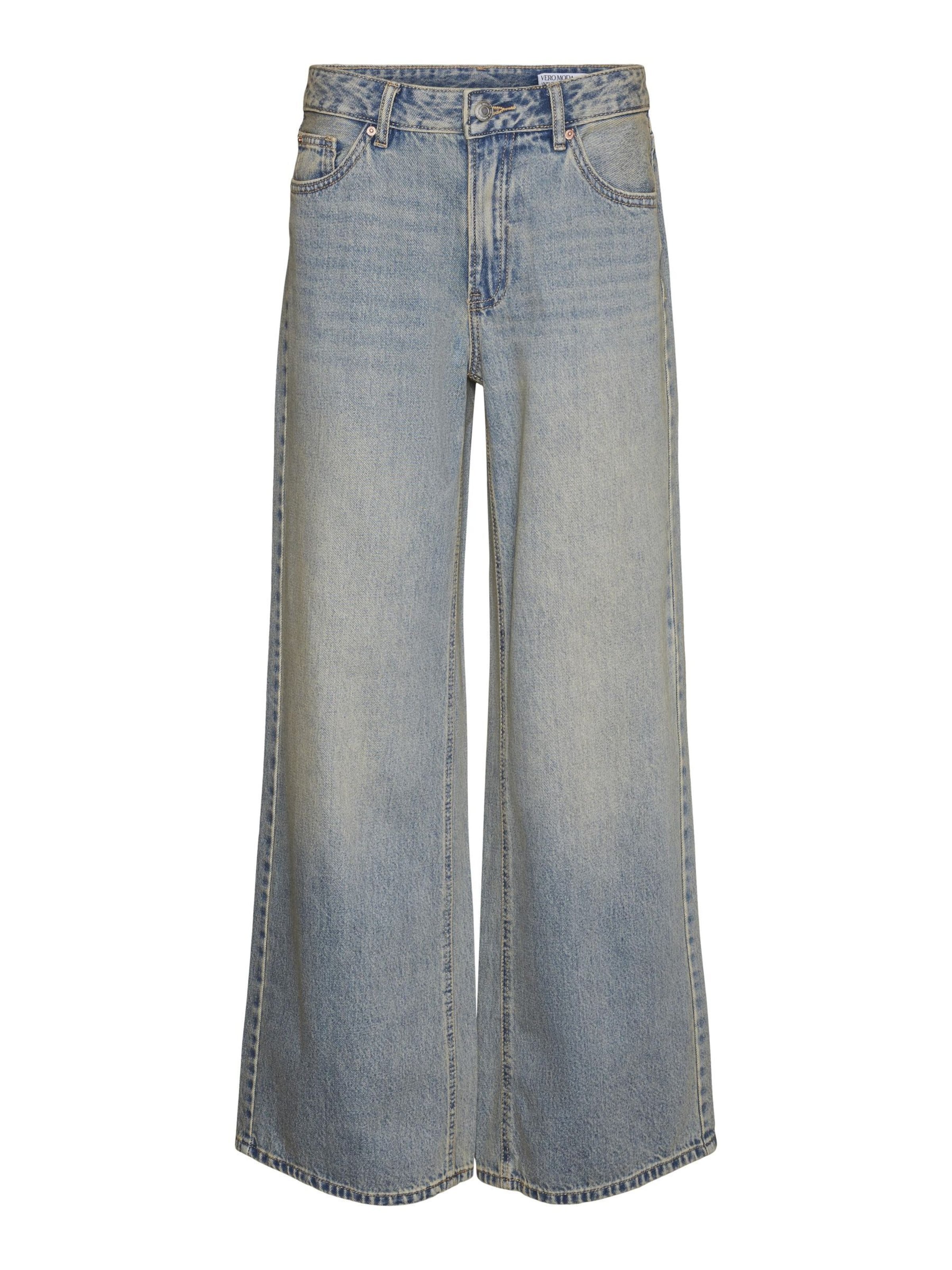 Wide leg Jeans di VERO MODA in blu: frontale