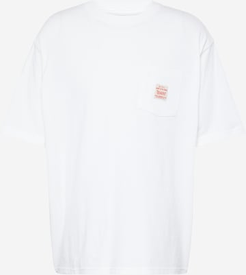 T-Shirt 'SS Workwear Tee' LEVI'S ® en blanc : devant