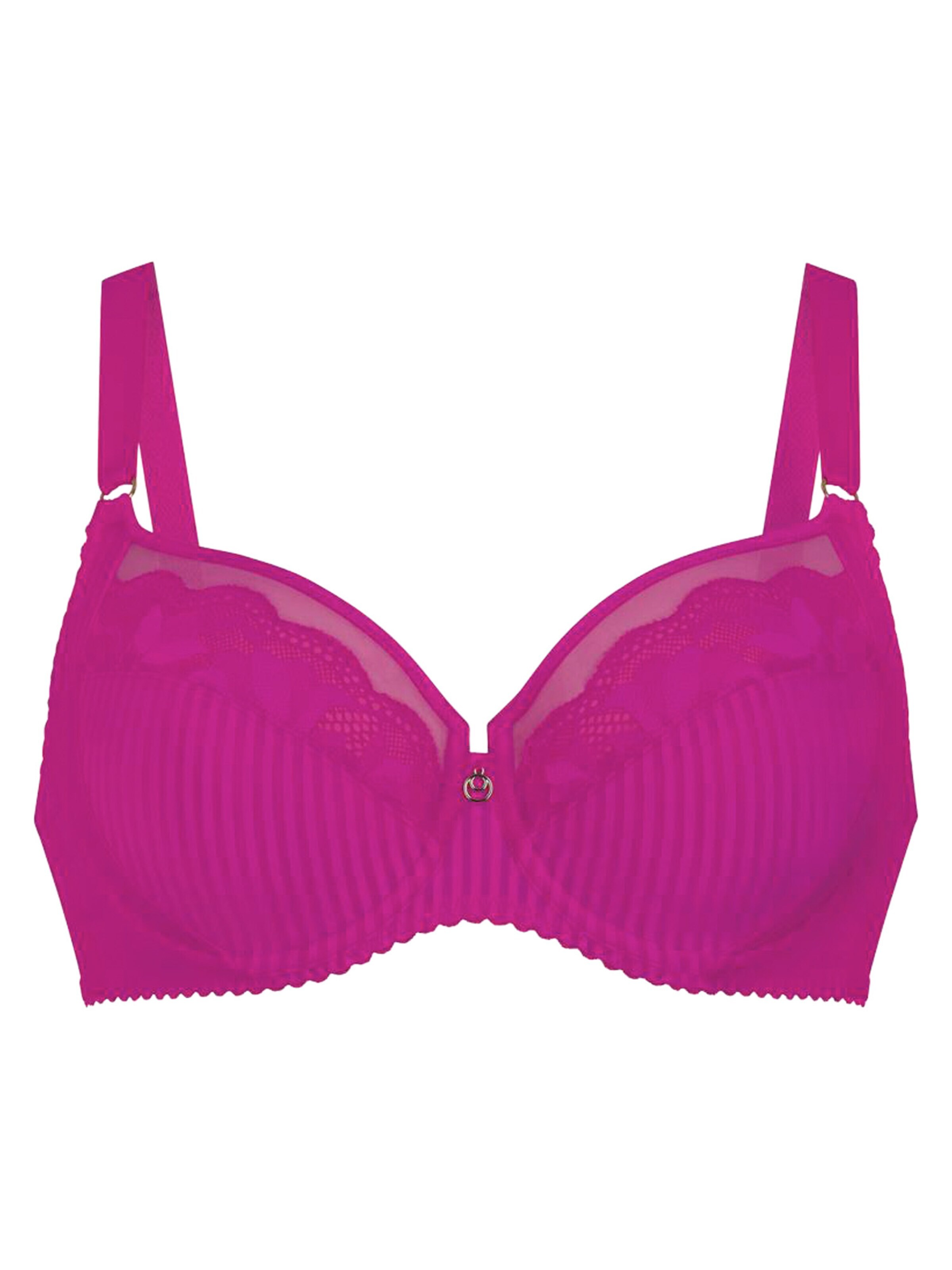 ROSA FAIA Classic Bra 'Sita' in Pink: front
