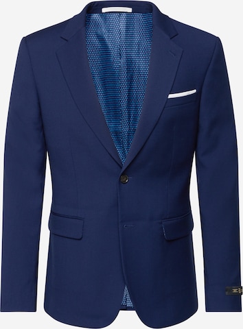 Coupe slim Veste de costume BURTON MENSWEAR LONDON en bleu : devant