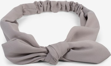 styleBREAKER Hair jewelry 'Einfarbiges Haarband mit Schleife' in Grey: front