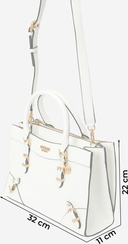 GUESS Ročna torbica | bela barva