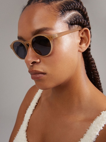 Lunettes de soleil 'KYRIE' Pilgrim en marron