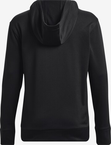 UNDER ARMOUR Athletic Sweatshirt in Black