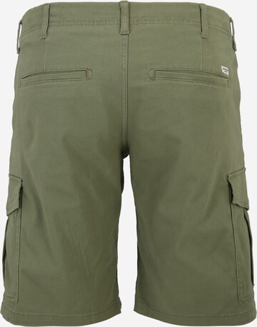 Jack & Jones Plus - Regular Calças cargo 'JOE' em verde