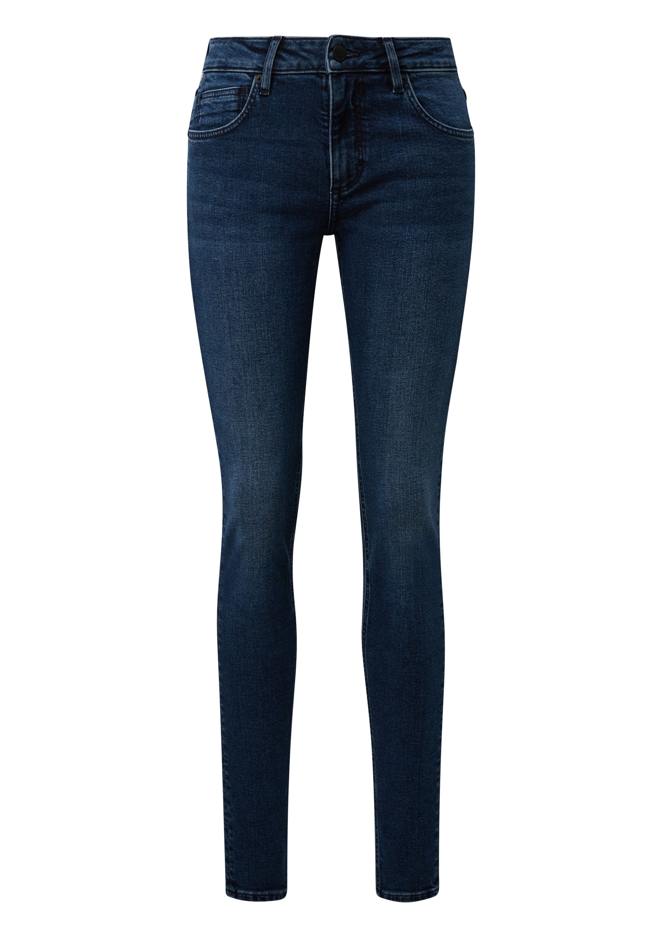 Skinny Jean 'Sadie' QS en bleu : devant