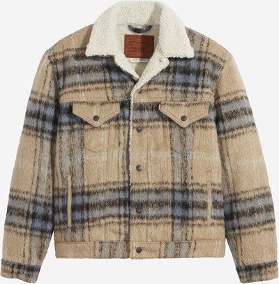 LEVI'S Tussenjas 'VIRGIL' in de kleur Camel / Smoky blue / Zwart, Productweergave