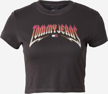 Tommy Jeans Shirt in Black: front