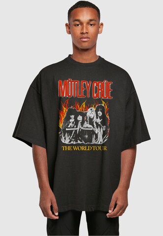 Merchcode Shirt 'Motley Crue - Vintage World Tour' in Black: front