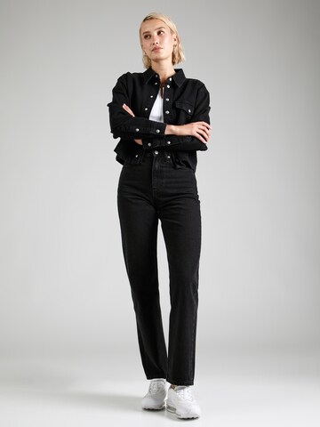 Calvin Klein Jeans regular Jeans i sort