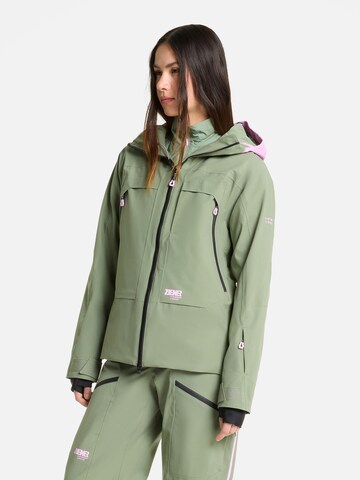 ZIENER Outdoor Jacket in Green