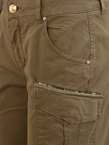 Regular Pantalon cargo MOS MOSH en vert