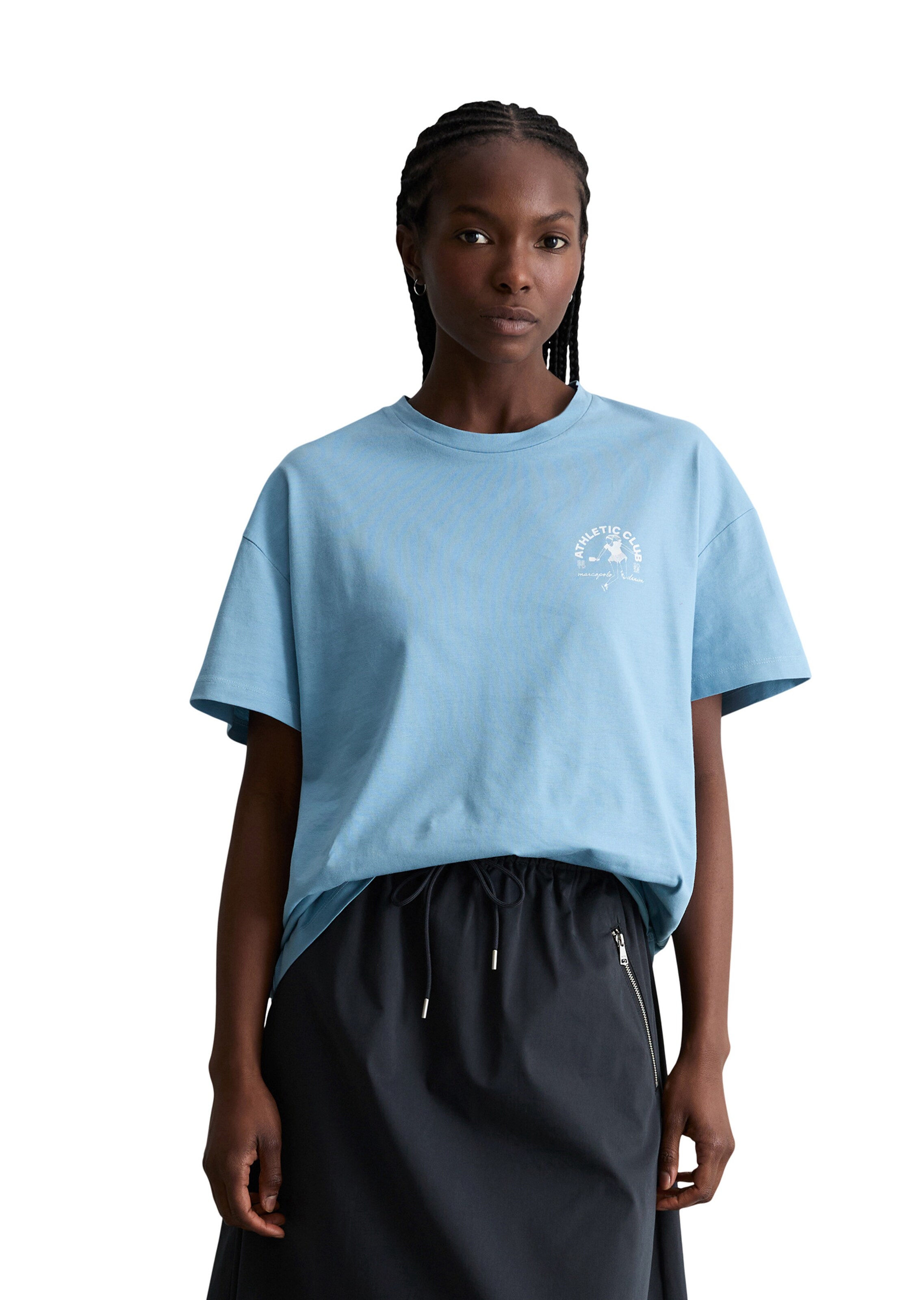 Marc O'Polo DENIM Shirt in Blauw: voorkant