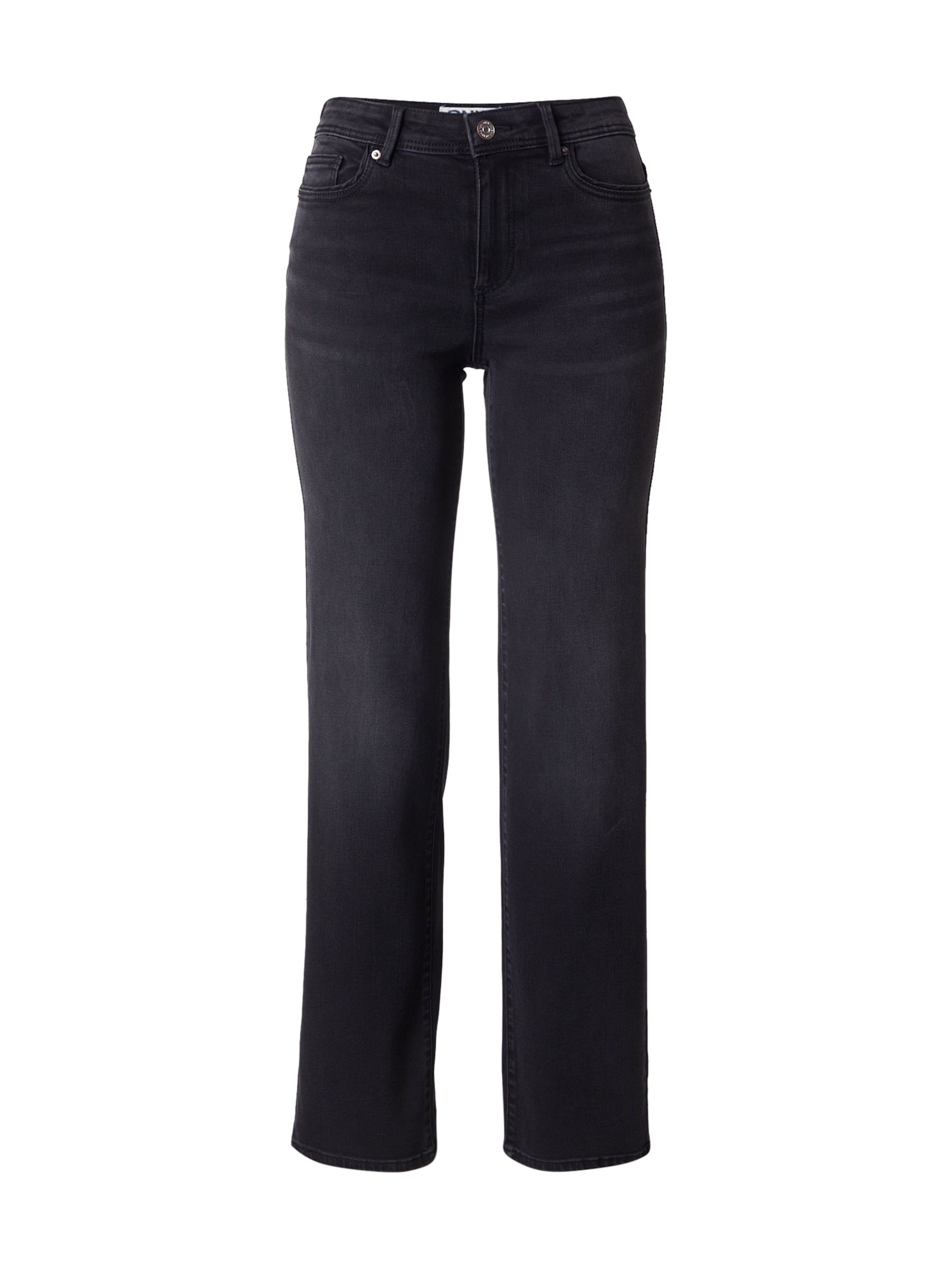 melns ONLY Standarta Džinsi 'ONLWAUW': no priekšpuses