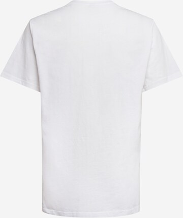 Merchcode T-shirt 'One Line' i vit