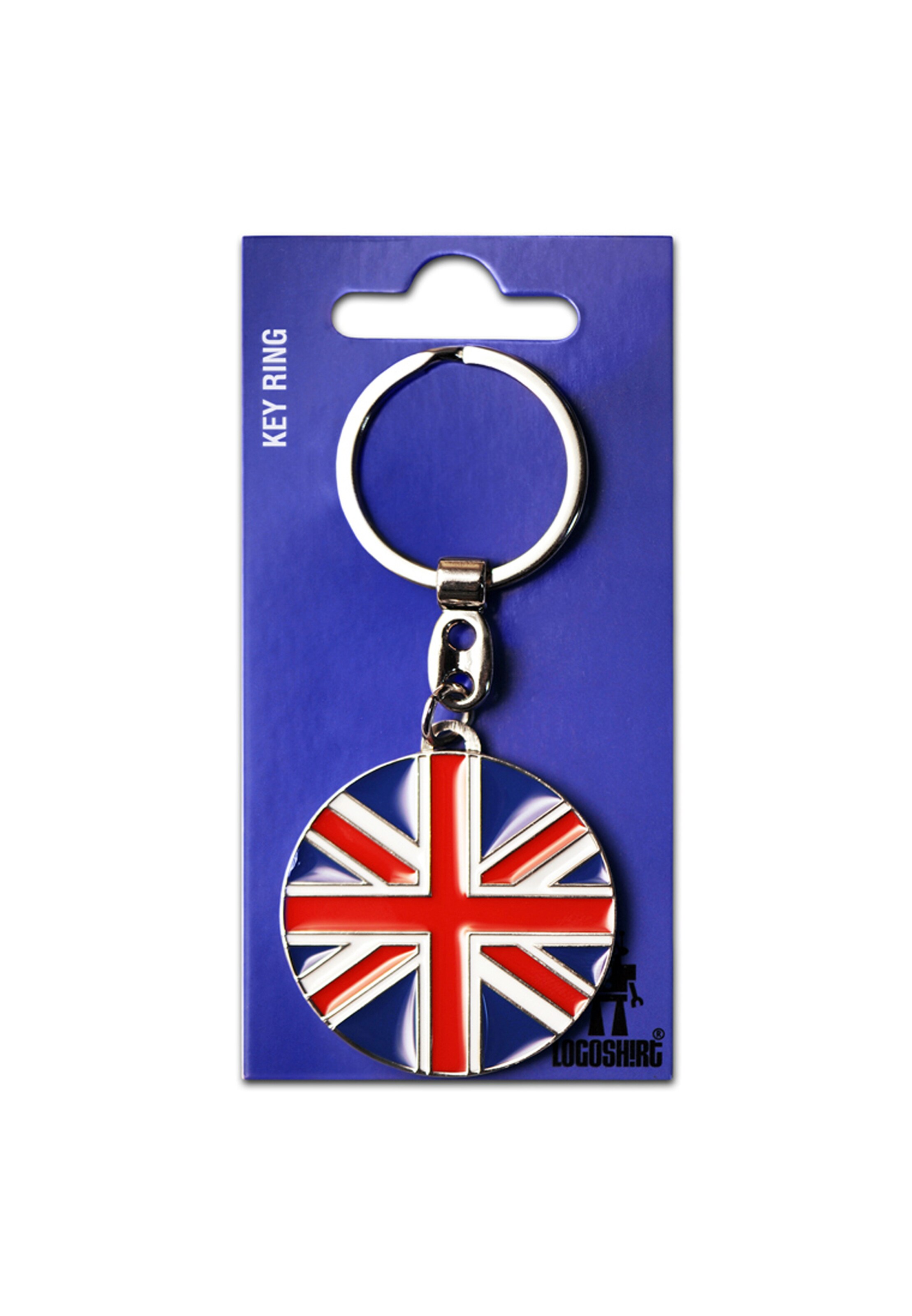 LOGOSHIRT Schlüsselanhänger in Rot