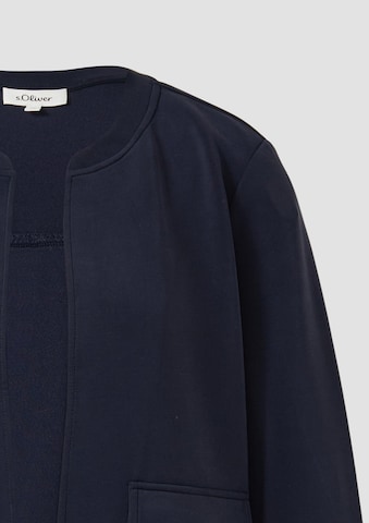 s.Oliver Sweat jacket in Blue