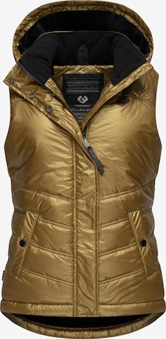 Ragwear Спортивная жилетка 'Hesty Bling' в Золотой: спереди