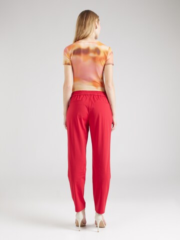 BOSS Slimfit Hose 'Tobaluka10' in Rot