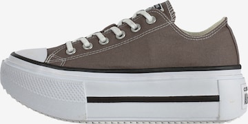 CONVERSE Matalavartiset tennarit 'CTAS LIFT DOUBLE STACK' värissä harmaa: etupuoli