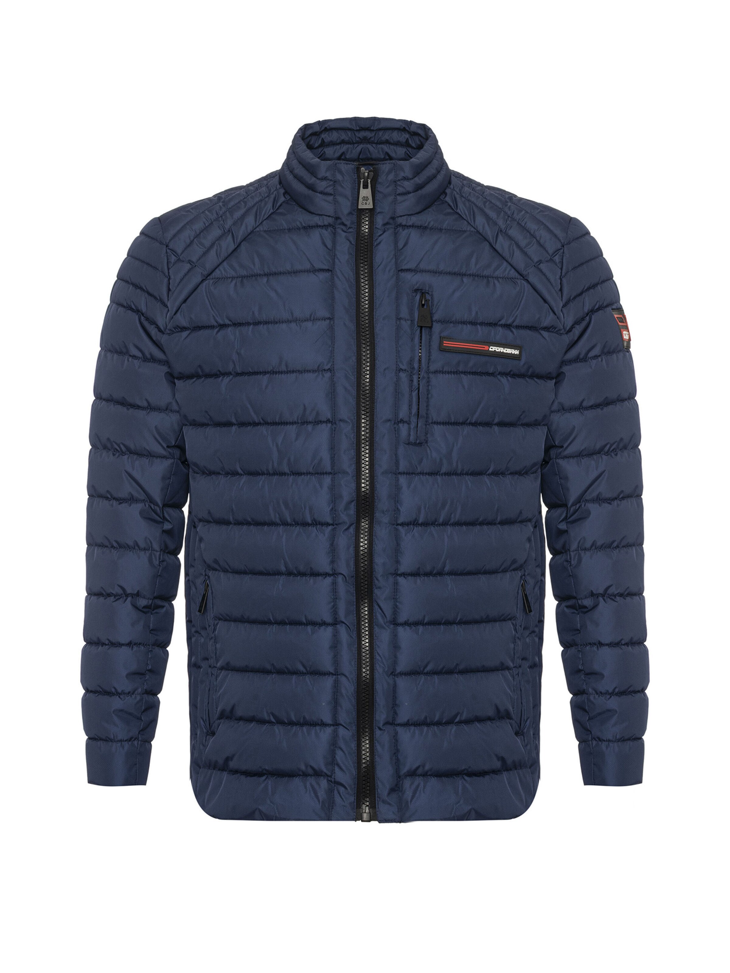 CIPO & BAXX Winterjas 'CM225' in Blauw: voorkant